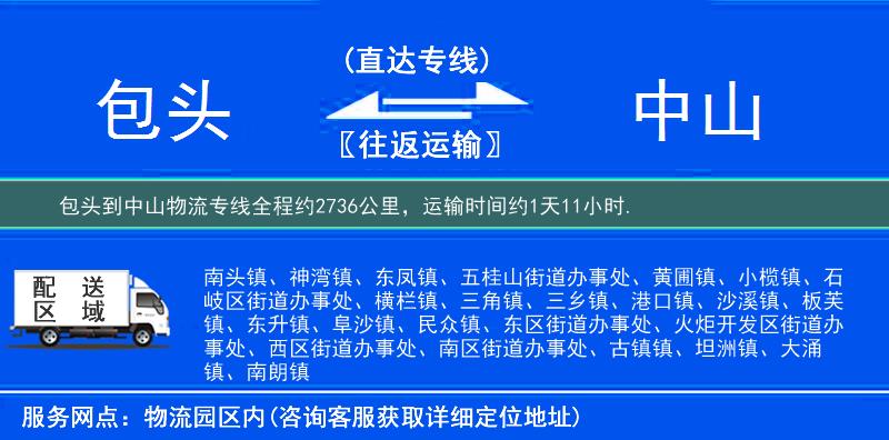 包頭到物流專(zhuān)線