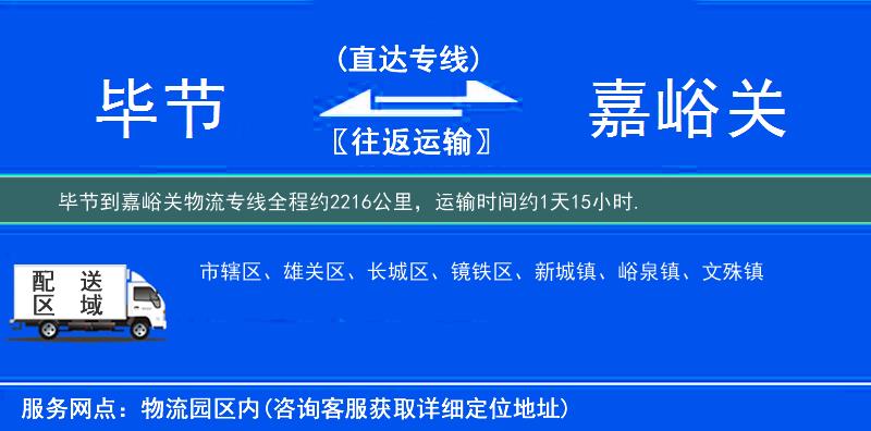 畢節(jié)到物流專線