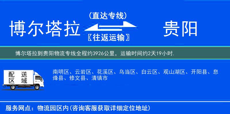 博爾塔拉到物流專(zhuān)線(xiàn)