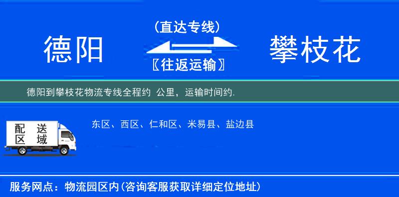 德陽(yáng)到物流專線