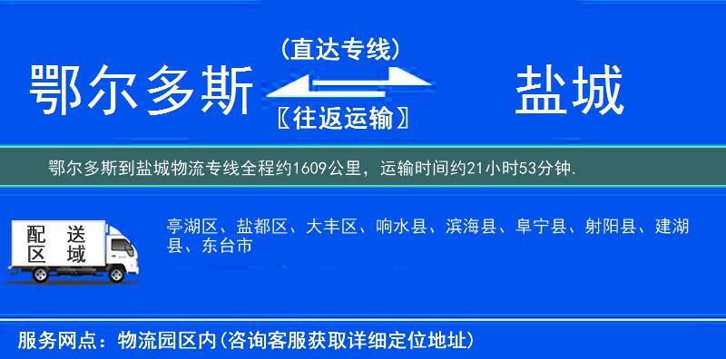 鄂爾多斯到物流專(zhuān)線
