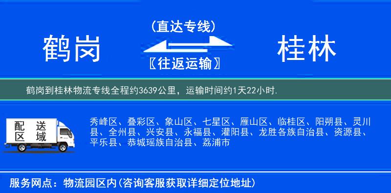 鶴崗到物流專(zhuān)線