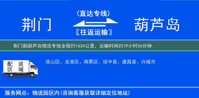 荊門(mén)到物流專(zhuān)線