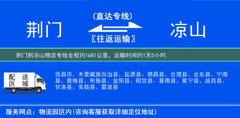 荊門(mén)到物流專線