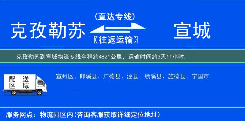 克孜勒蘇到物流專(zhuān)線