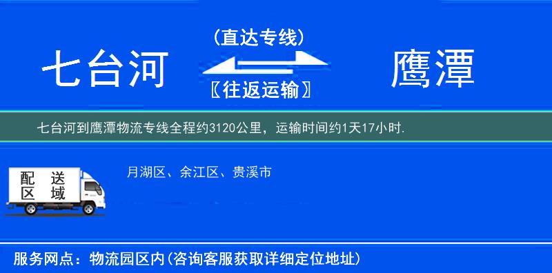 七臺(tái)河到物流專線