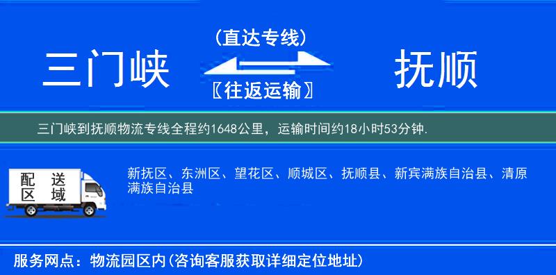 三門(mén)峽到物流專線