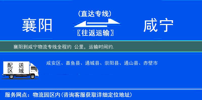 襄陽(yáng)到物流專(zhuān)線