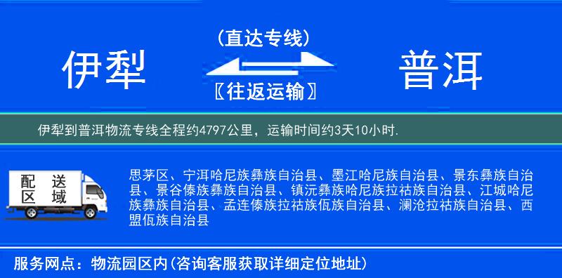伊犁到物流專(zhuān)線
