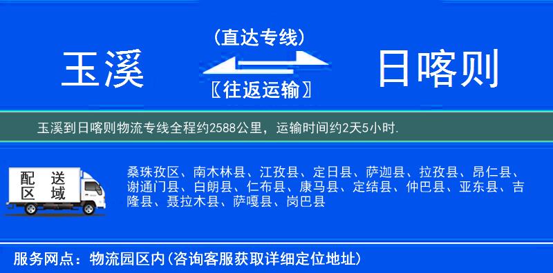 玉溪到物流專(zhuān)線